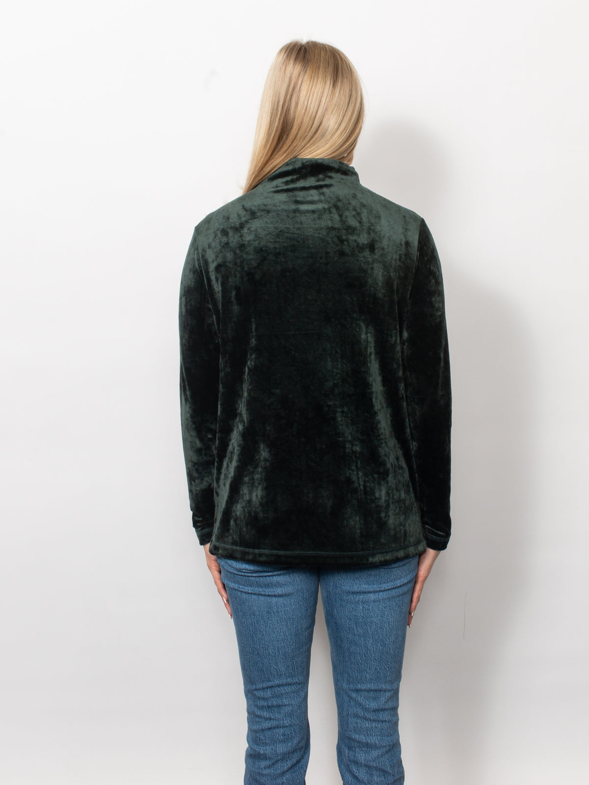 Microfleece Funnel Neck Top