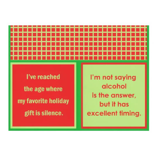 NAPKIN Alcohol is the answer