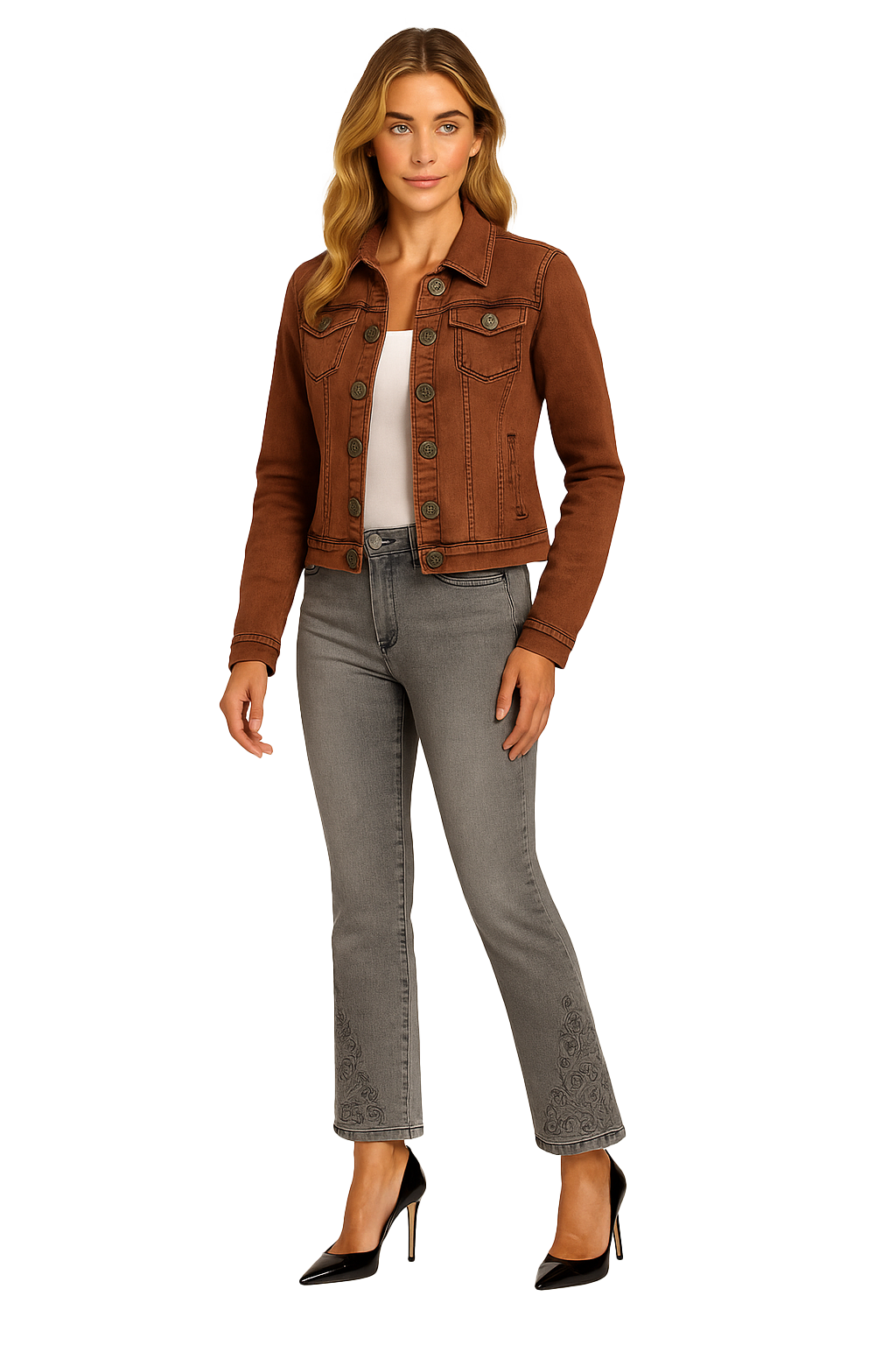 Rustic Chic Denim Jacket