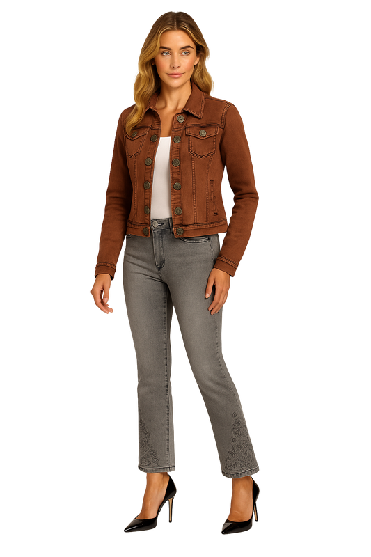 Rustic Chic Denim Jacket