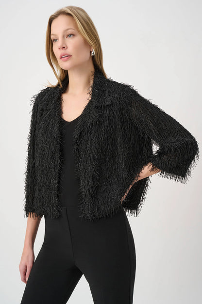 Fringed Short Blazer