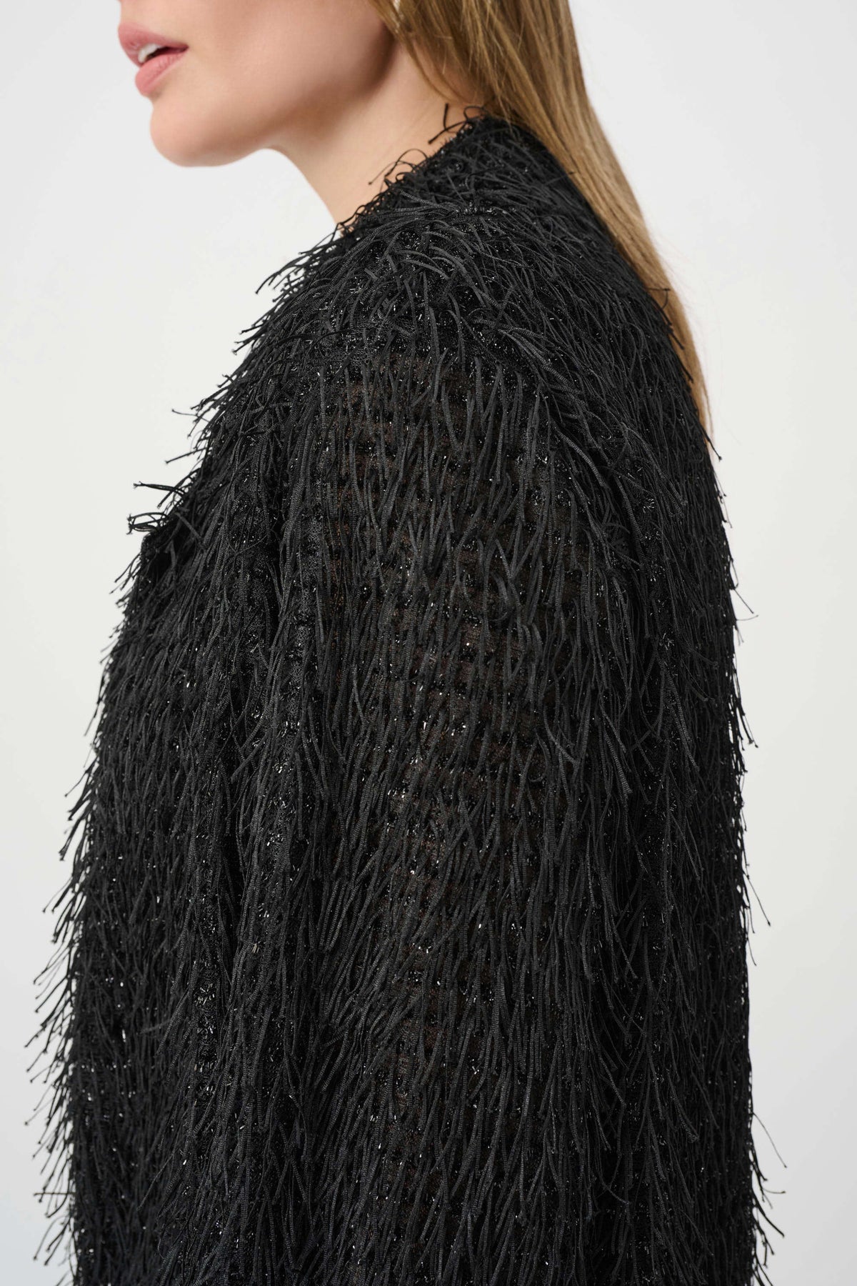 Fringed Short Blazer