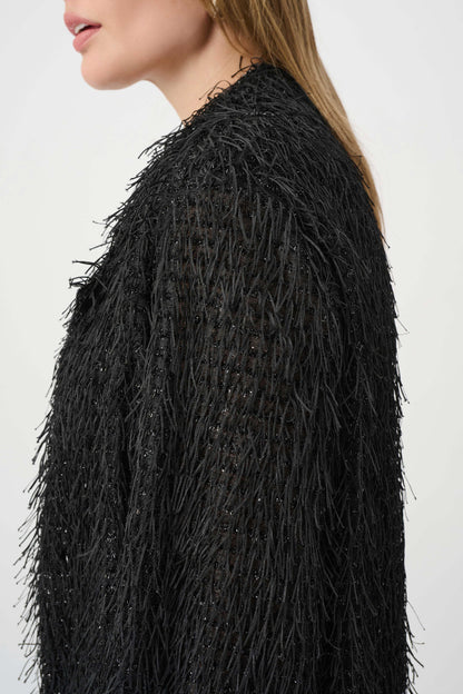 Fringed Short Blazer
