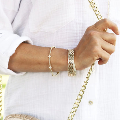 Graceful Mini Cuff Bracelet