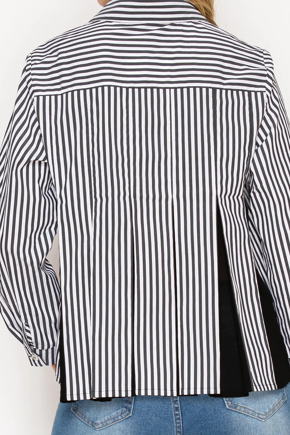 Jenn Shirt with Pleating Details