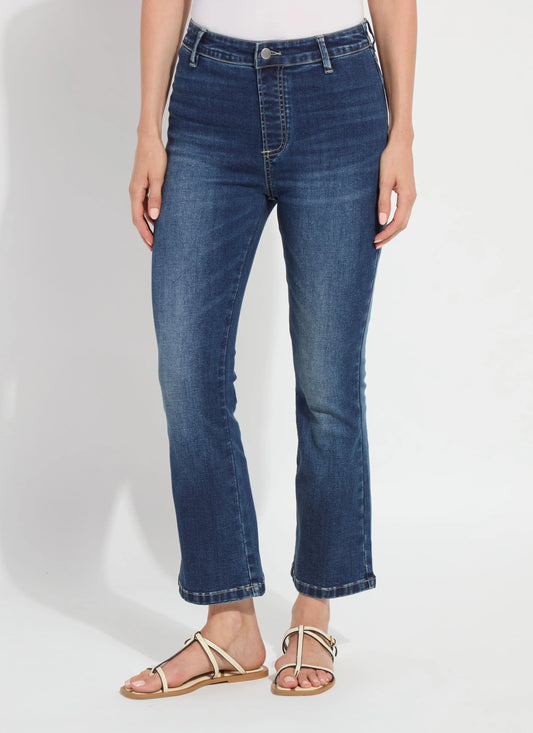 Ankle Estelle Everyday Flare Denim (27" Inseam)