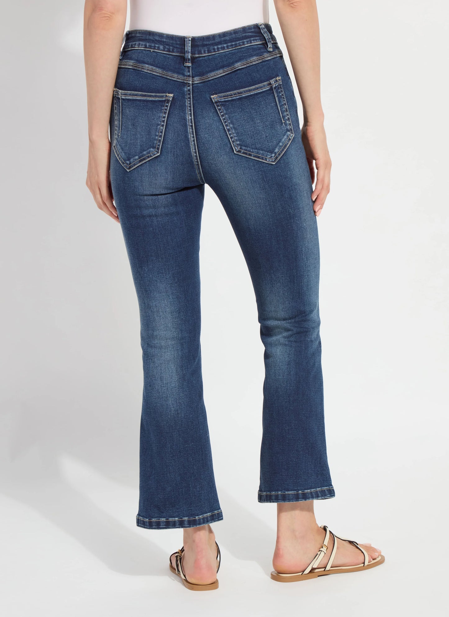 Ankle Estelle Everyday Flare Denim (27" Inseam)