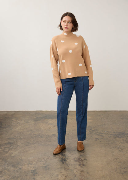 Christina Straight Leg Denim, Dark Wash