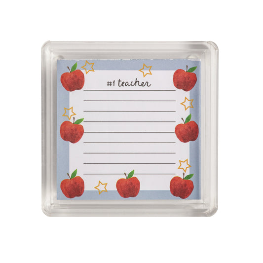 Apples Teacher Notepad Set