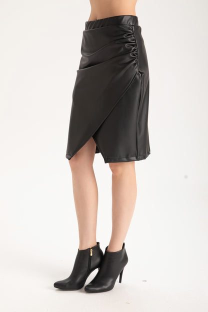Gene Skirt Black Vegan