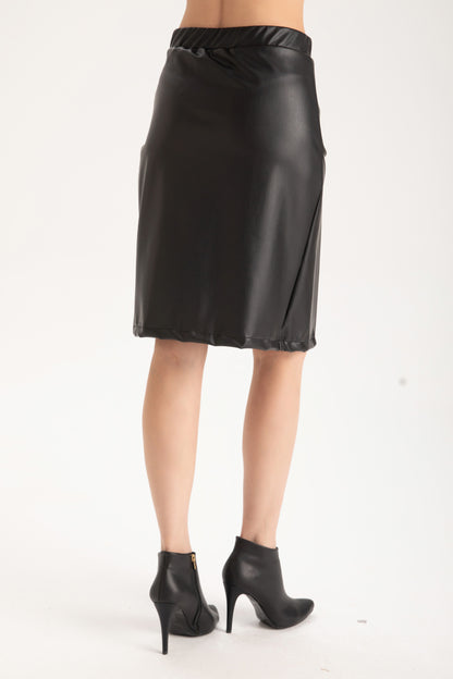 Gene Skirt Black Vegan