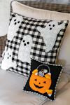 Ghost Beaded Pillow