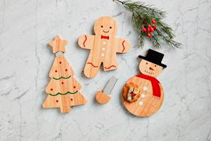 Christmas Magnetic Cheese Board Sets