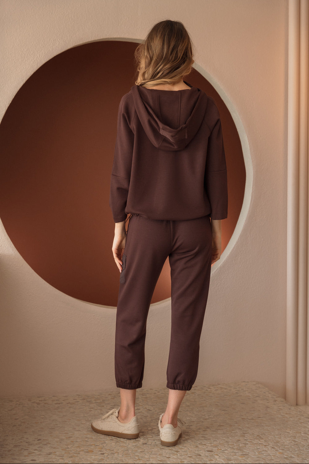 Kari Pointe Knit Hoodie Jacket