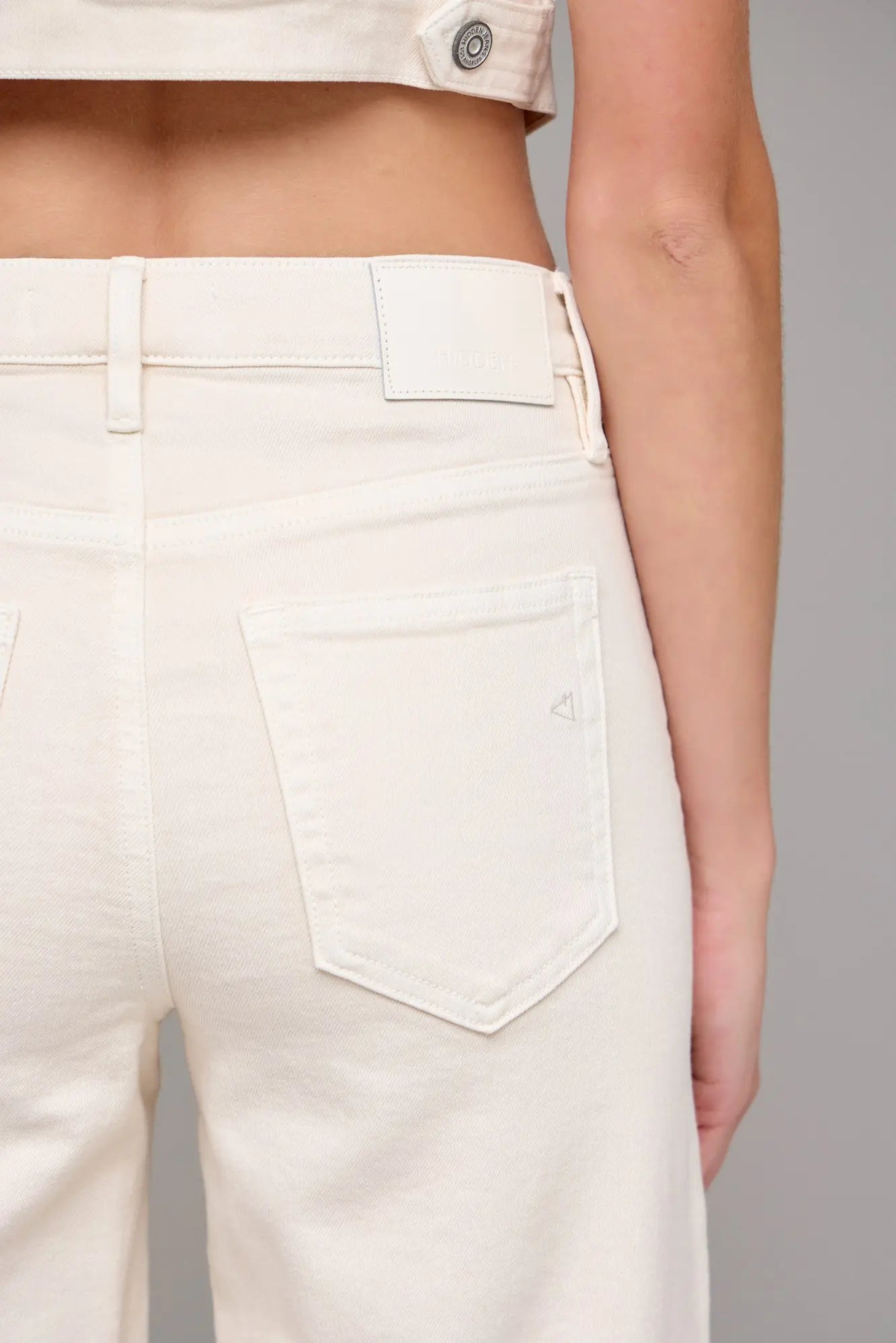 Ecru Wash Dad Jean