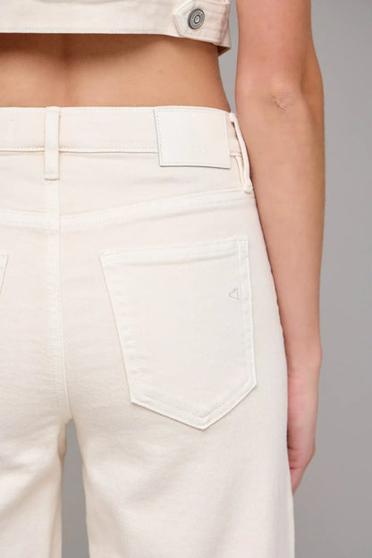 Ecru Wash Dad Jean