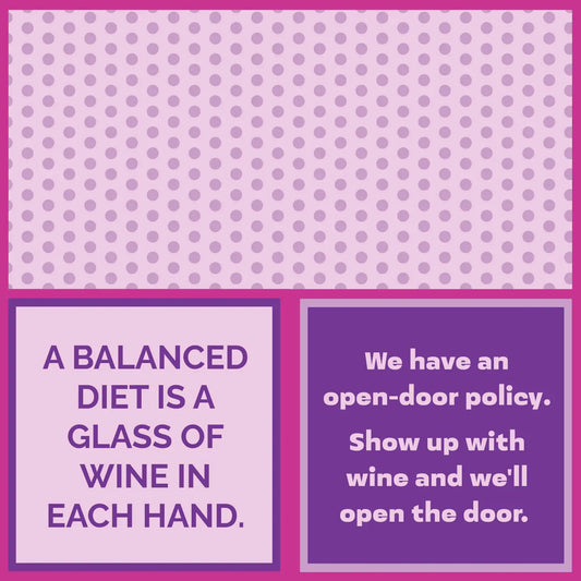 Cocktail Napkin Open Door Policy