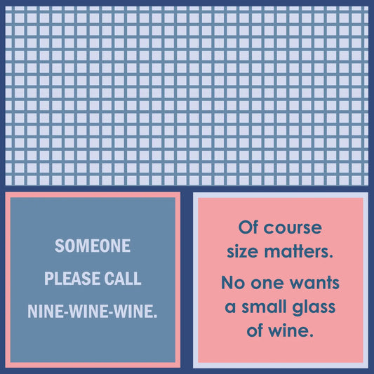 Cocktail Napkin Course Size Matters | Funny Home Gift