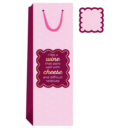 Wine Bags I like wine that pairs well