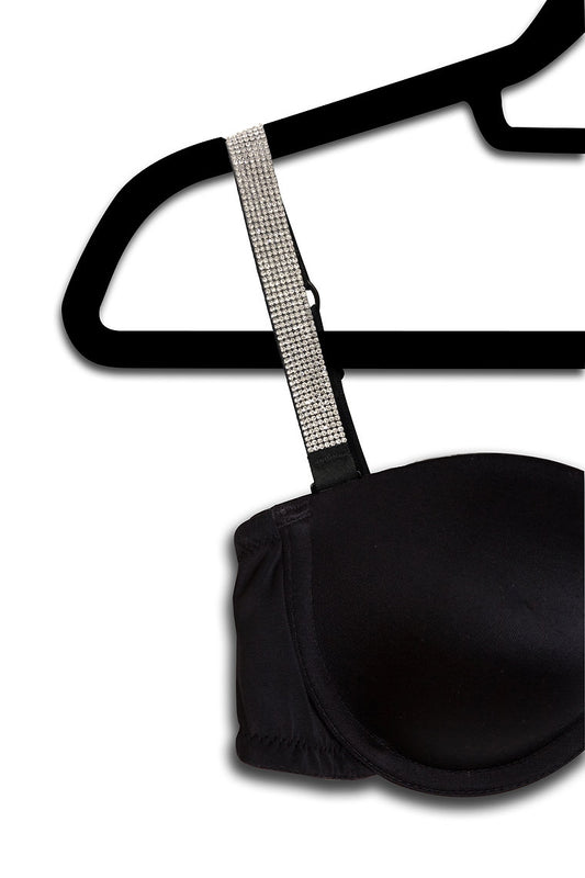 Petite Clear Crystals Strap-its Bra