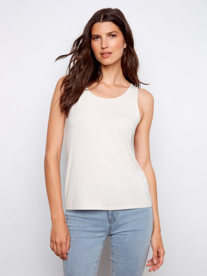 Wear 2-Way Bamboo Cami Greige