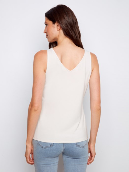 Wear 2-Way Bamboo Cami Greige