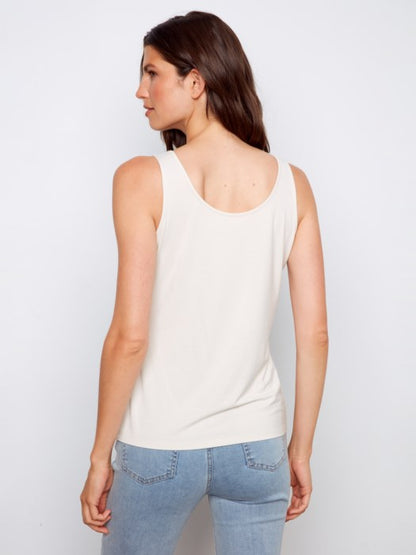 Wear 2-Way Bamboo Cami Greige