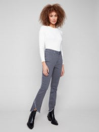 Front Tulip Hem Jeans