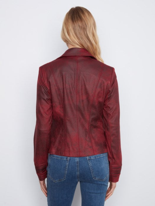 Vintage Faux Leather Jacket
