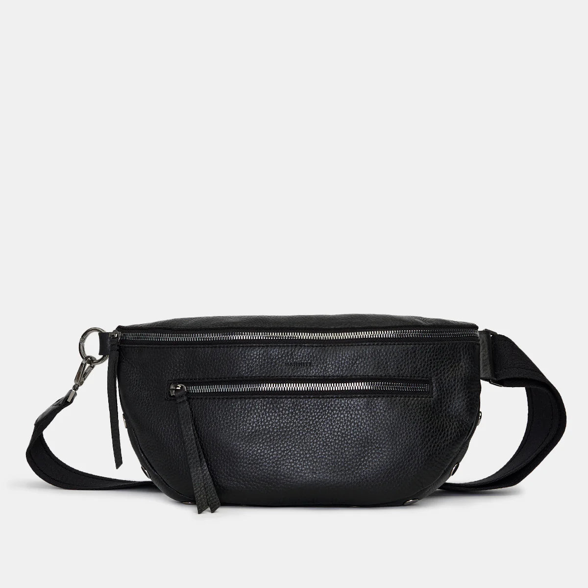 Charles Crossbody Lrg Black/Gunmetal