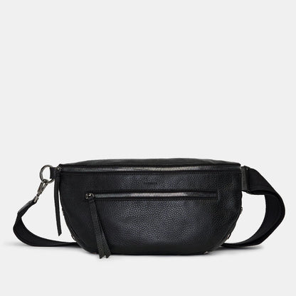 Charles Crossbody Lrg Black/Gunmetal