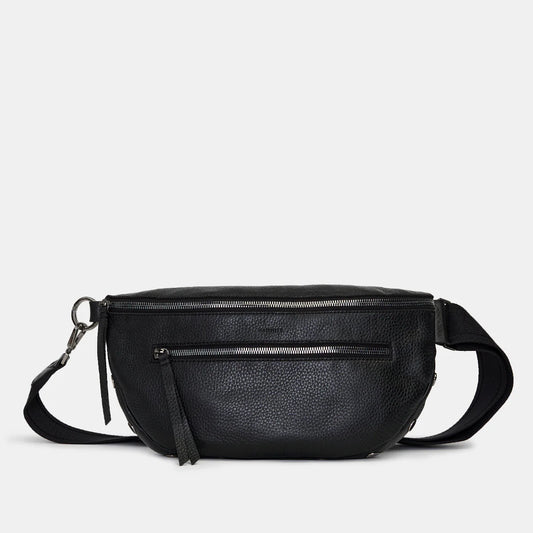 Charles Crossbody Lrg Black/Gunmetal