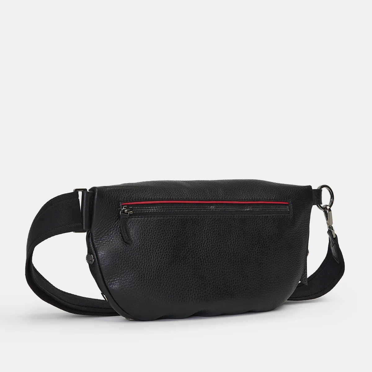 Charles Crossbody Lrg Black/Gunmetal