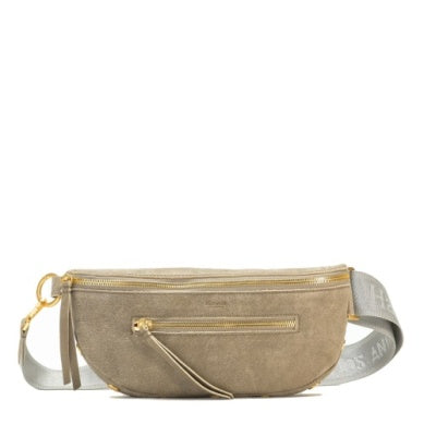 Charles Crossbody Med Pewter/Brushed Gold