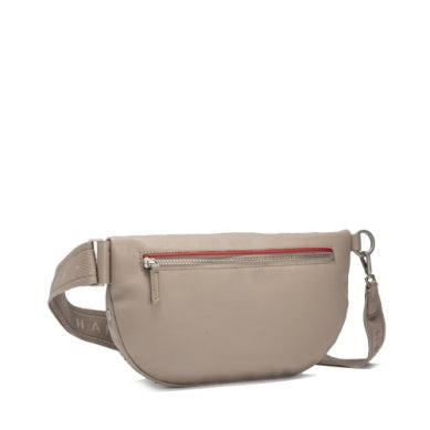 Charles Crossbody Lrg Pewter Pebble/Brushed Silver