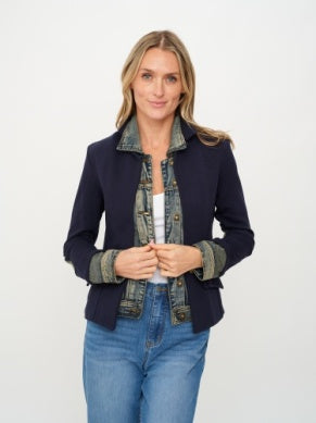 clarissa *made in italy* blazer [navy]