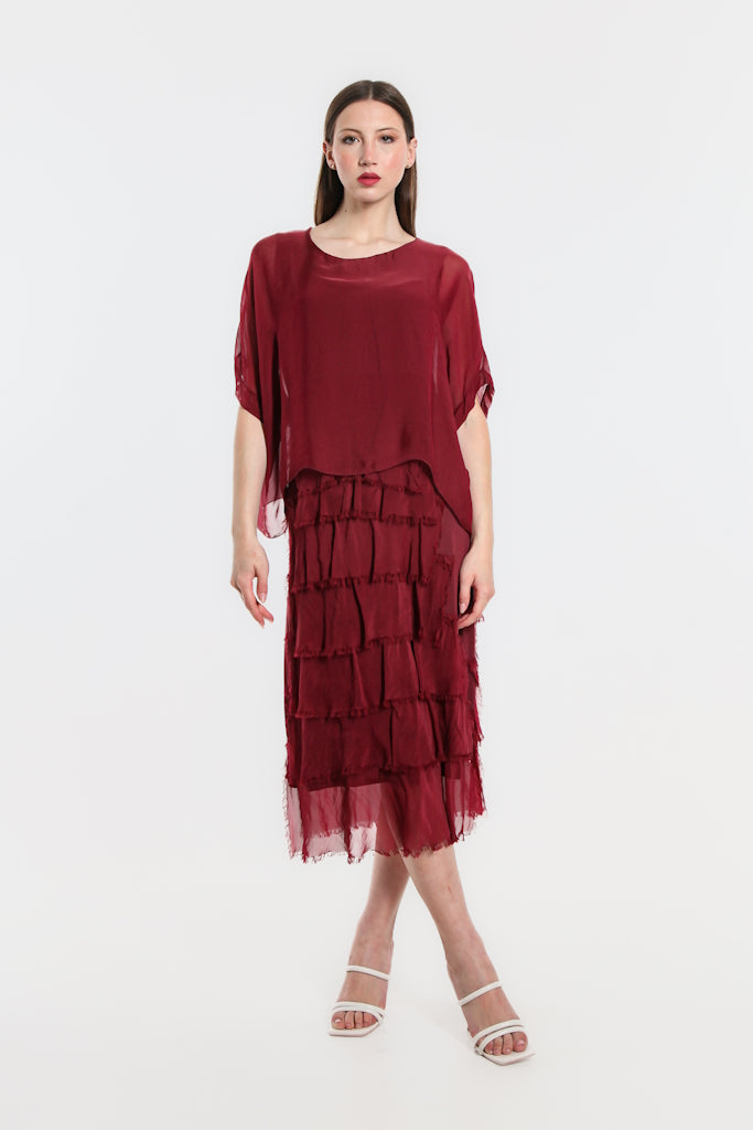 Gail Tiered Ruffle Dress