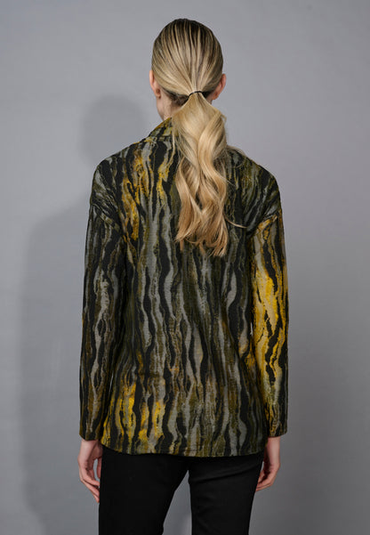 DRAWSTRING NECK TOP