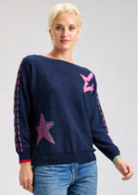 Threaded Star Sweater