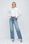 White Denim Jacket