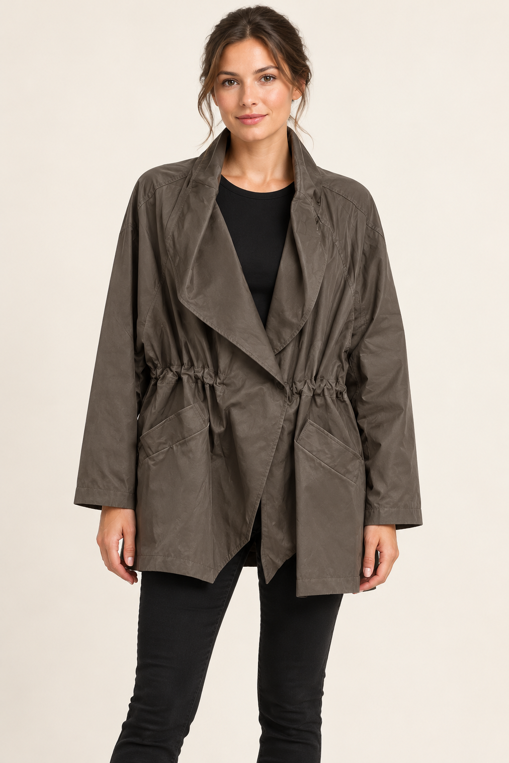 Brown City Chic Jacket