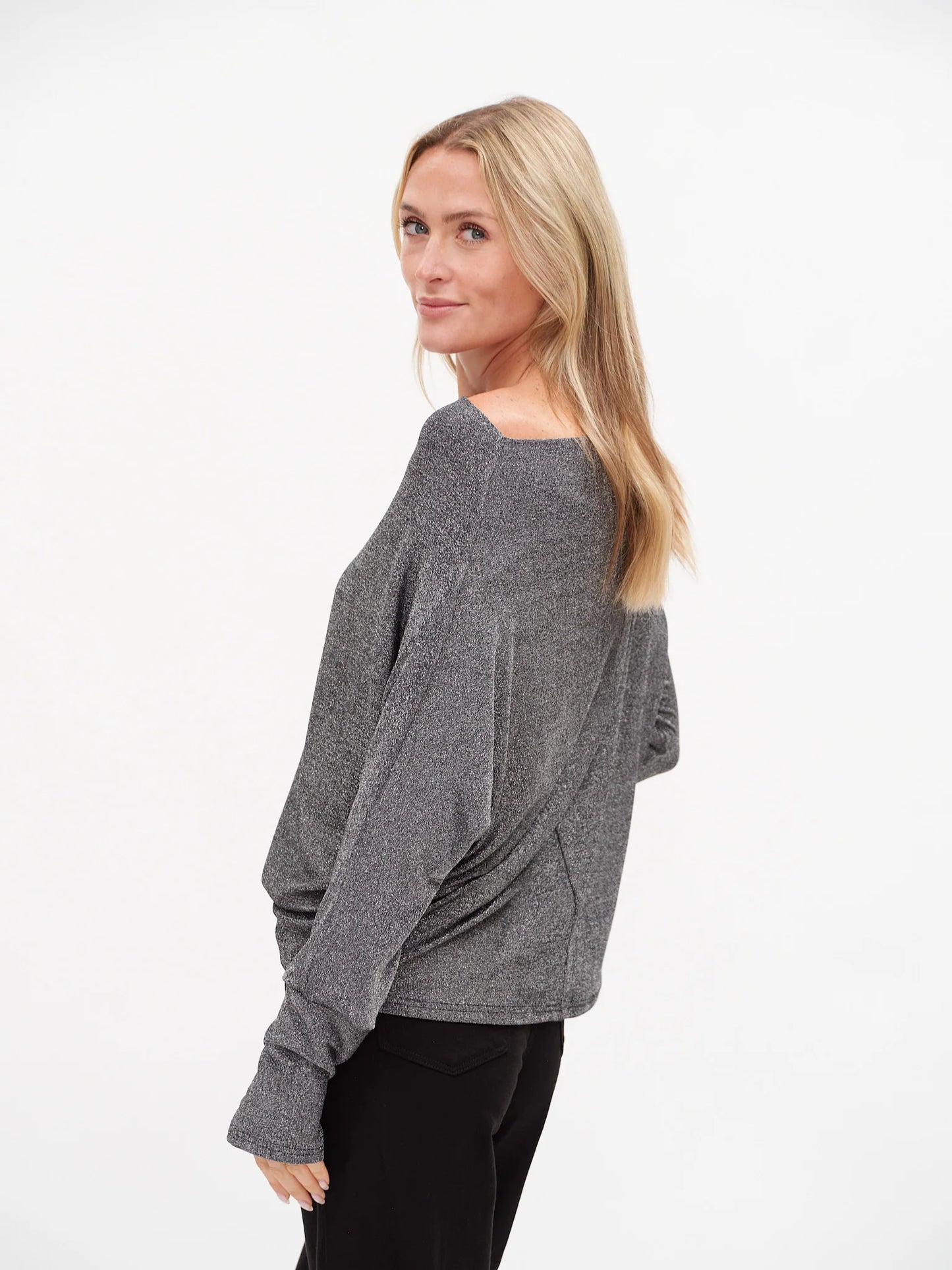 The Anywhere Top Lurex (silver)