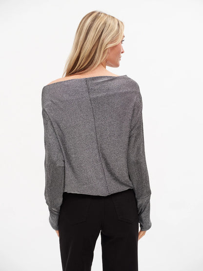 The Anywhere Top Lurex (silver)
