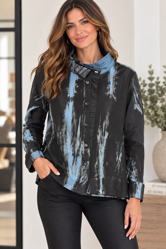 Blue Streak Statement Jacket