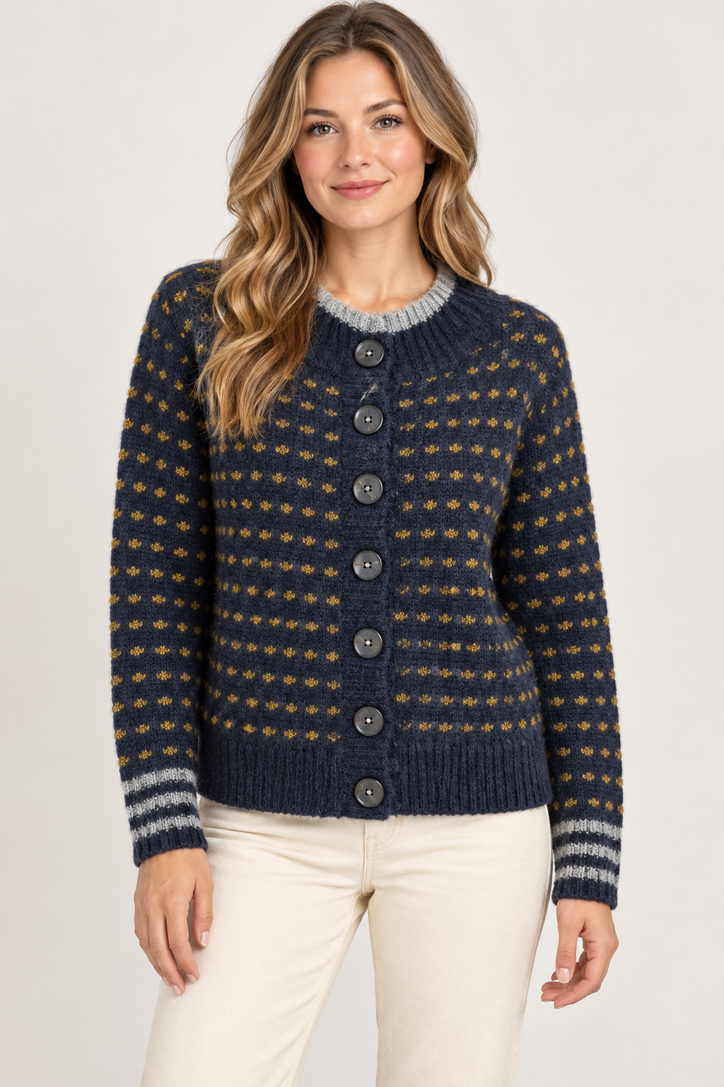 Golden Fleck Cardigan