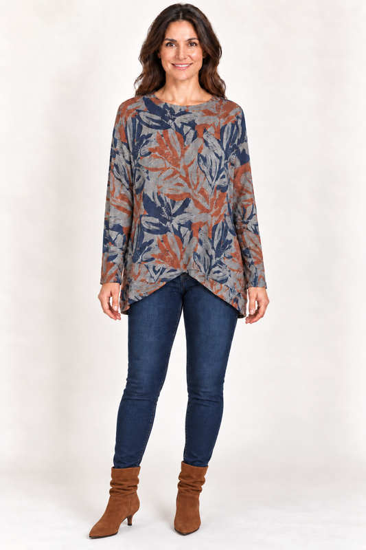 Autumn Botanical Top