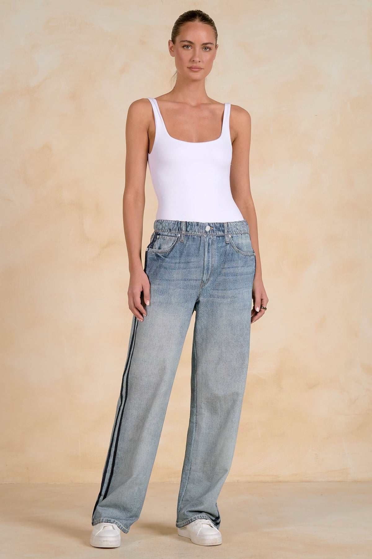 Jojo Denim Track Sweatpant Jeans