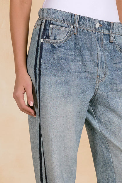 Jojo Denim Track Sweatpant Jeans