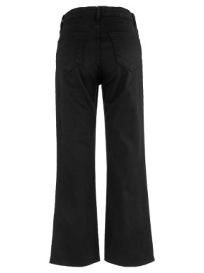 Kelsey High Rise Ankle Flare With Raw Hem