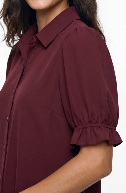 Snap Front Knit Shirt